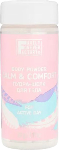 Изображение товара Пудра для тела Family Forever Factory Активный день Пудра-шелк (60г)