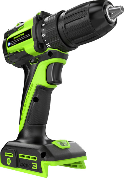 Изображение товара Аккумуляторная дрель-шуруповерт Greenworks DD345 бесщеточная 24V / 3708307 (без АКБ и ЗУ)
