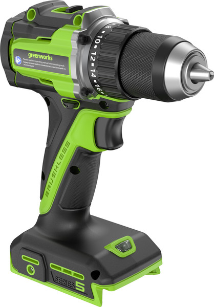 Изображение товара Аккумуляторная дрель-шуруповерт Greenworks DD560 / 3708407 (без АКБ и ЗУ)