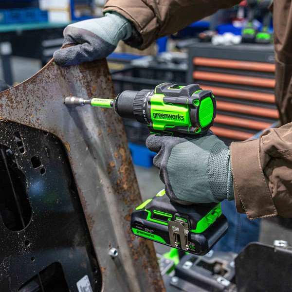 Изображение товара Аккумуляторная дрель-шуруповерт Greenworks DD560 / 3708407 (без АКБ и ЗУ)