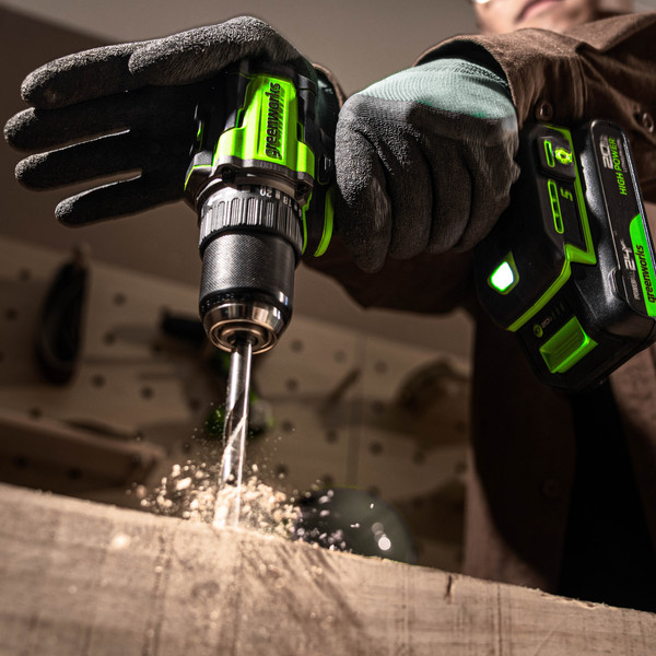 Изображение товара Аккумуляторная дрель-шуруповерт Greenworks DD560 / 3708407 (без АКБ и ЗУ)