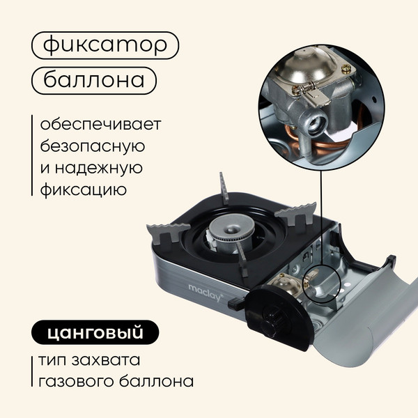 Изображение товара Плита туристическая Maclay 10199163