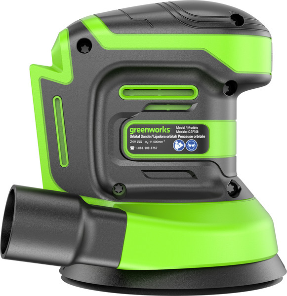 Изображение товара Эксцентриковая шлифовальная машина Greenworks OS325 / 3100907