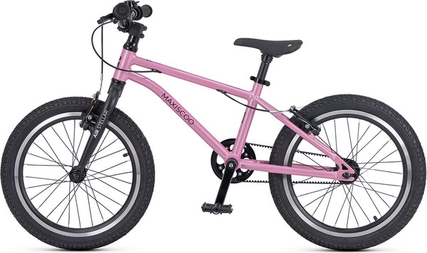 Изображение товара Детский велосипед Maxiscoo Air Stellar 18 2025 / MSC-AST1804 (розовый металлик)