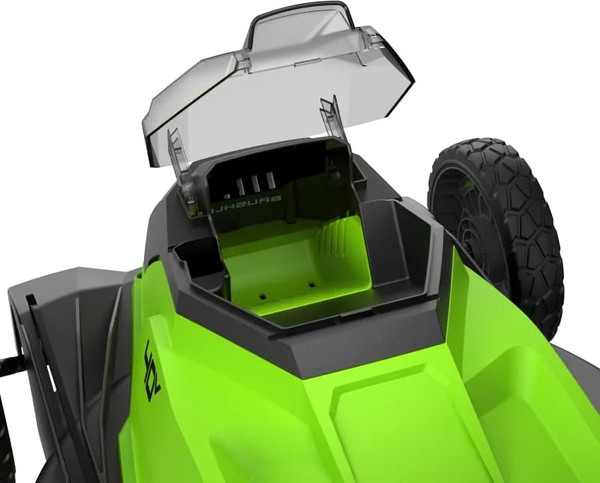 Изображение товара Газонокосилка аккумуляторная Greenworks GD40LM411 40V 41см / 2521007UB (c АКБ 4Ач и ЗУ)