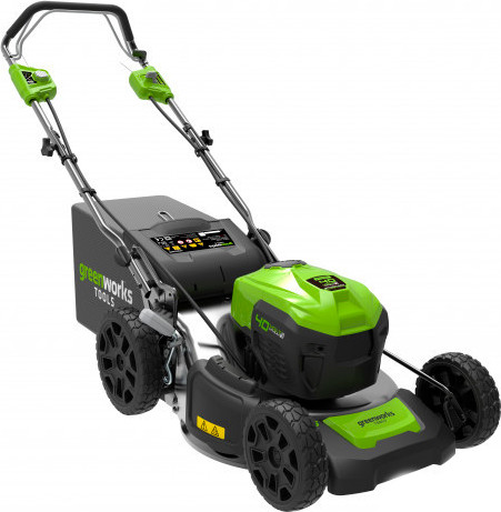Изображение товара Газонокосилка аккумуляторная Greenworks GD40LM46SP 40V 46см / 2506807UH (c АКБ 8Ач и ЗУ)