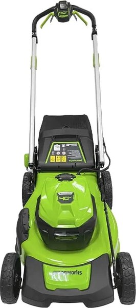 Изображение товара Газонокосилка аккумуляторная Greenworks GD40LM48SP самоходная, бесщеточная 40V 48см / 2517407UH (c АКБ 8Ач и ЗУ)