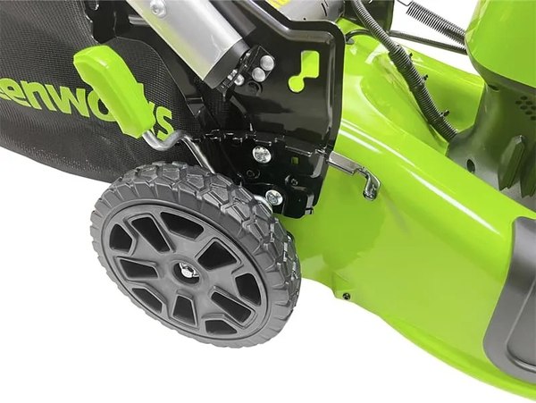 Изображение товара Газонокосилка аккумуляторная Greenworks GD40LM48SP самоходная, бесщеточная 40V 48см / 2517407UH (c АКБ 8Ач и ЗУ)
