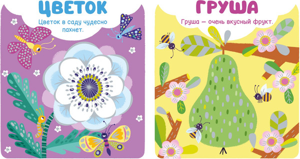 Изображение товара Развивающая книга CLEVER Мир первых слов. Первые слова, твердая обложка