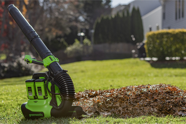 Изображение товара Воздуходувка аккумуляторная Greenworks GD40BPG2 / 2408107UB