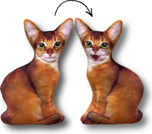 Изображение товара Мягкая игрушка Malvina Кот абиссинец / 9.430.1