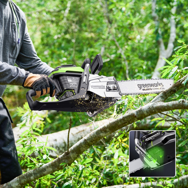 Изображение товара Пила цепная аккумуляторная Greenworks OCS600 / 2009607 (без АКБ и ЗУ)