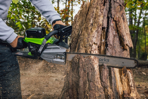 Изображение товара Пила цепная аккумуляторная Greenworks OCS800 / 2009707 (без АКБ и ЗУ)