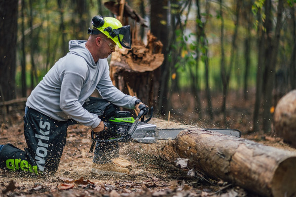 Изображение товара Пила цепная аккумуляторная Greenworks OCS800 / 2009707 (без АКБ и ЗУ)