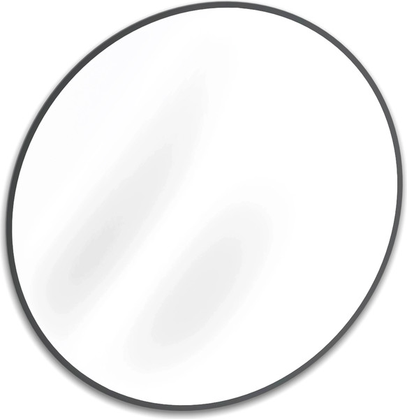 Изображение товара Зеркало Мебельград Z-15 D700 70x70 (черная рамка)