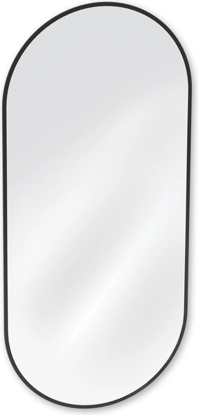 Изображение товара Зеркало Мебельград Z-16 110x50 (черная рамка)