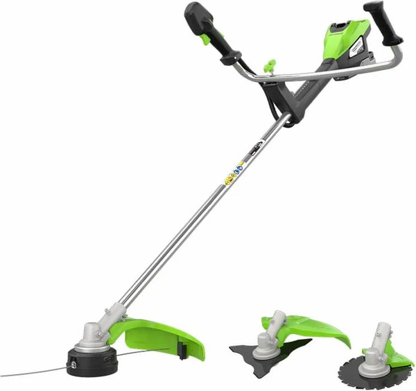 Изображение товара Триммер аккумуляторный Greenworks TB201H / 2112407UH