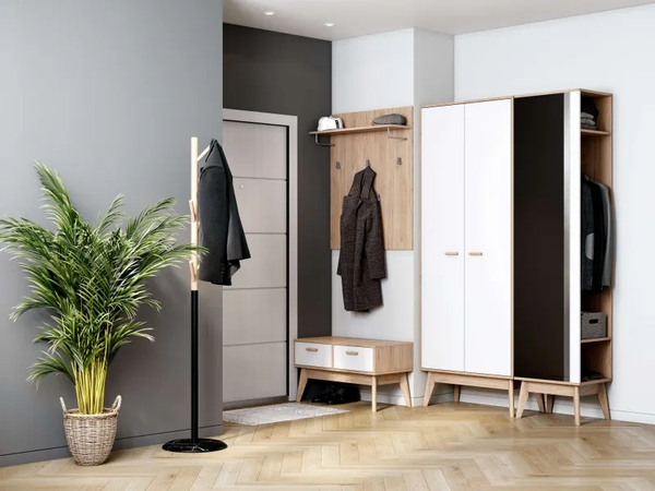 Изображение товара Стойка для одежды Мебельград Диана (черный)