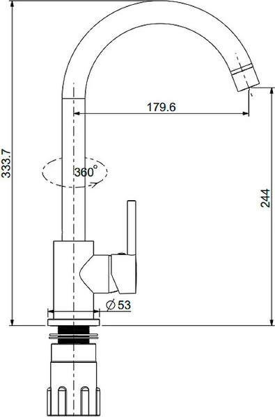 Изображение товара Смеситель Splenka S201.40.09