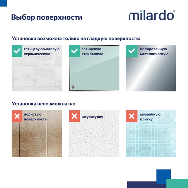 Изображение товара Крючок для ванной Milardo Easy EASBWS0M41