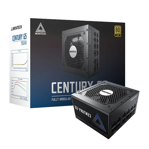 Изображение товара Блок питания для компьютера Montech Century G5 750W / CENTURYG5750