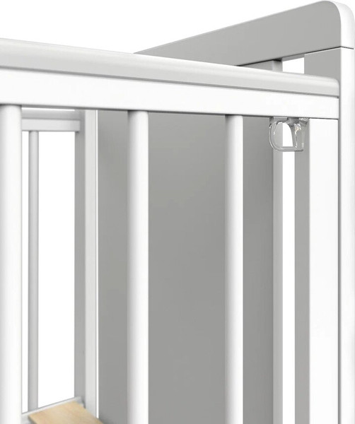 Изображение товара Детская кровать-трансформер INDIGO Happy Friends (белая аляска-мишки)