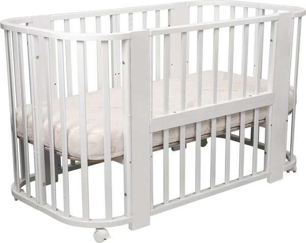 Изображение товара Детская кровать-трансформер INDIGO Baby Line 5 в 1 (белый)