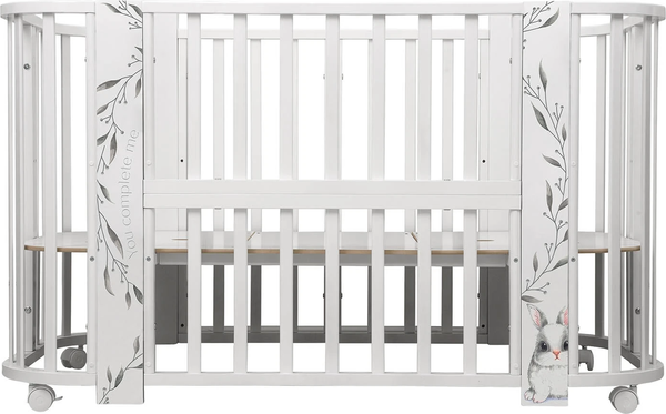 Изображение товара Детская кровать-трансформер INDIGO Baby Line 5 в 1 (зайка)