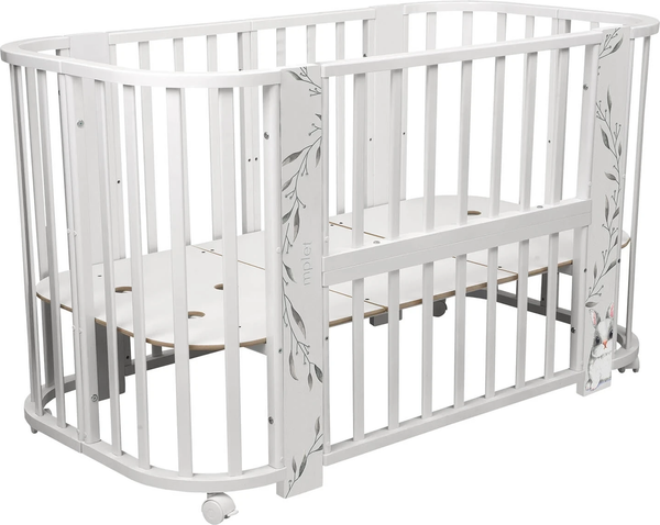 Изображение товара Детская кровать-трансформер INDIGO Baby Line 5 в 1 (зайка)