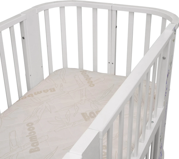 Изображение товара Детская кровать-трансформер INDIGO Baby Line 5 в 1 (лаванда)