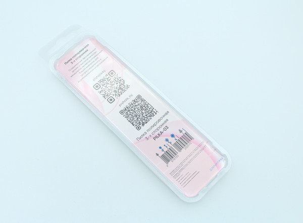 Изображение товара Пилка для ногтей PRYHOZA Pilka-03 полировочная 3-х сторонняя