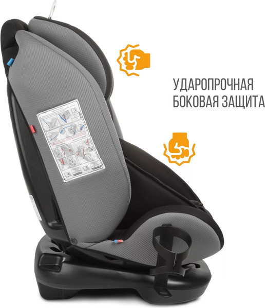 Изображение товара Автокресло Zlatek Cruiser Lux / KRES4084 (черный/серый)