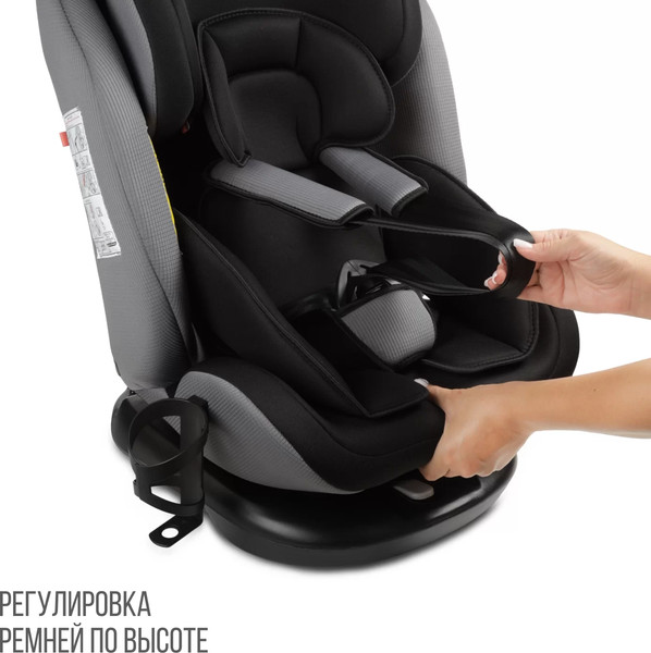 Изображение товара Автокресло Zlatek Cruiser Lux / KRES4084 (черный/серый)