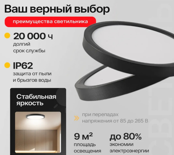 Изображение товара Потолочный светильник Imperiumloft SLIM01 / 178442-26