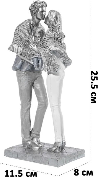 Изображение товара Статуэтка Elan Gallery Пара с малышом / 210171