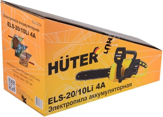Изображение товара Пила цепная аккумуляторная Huter ELS-20/10Li 4A (70/10/54)