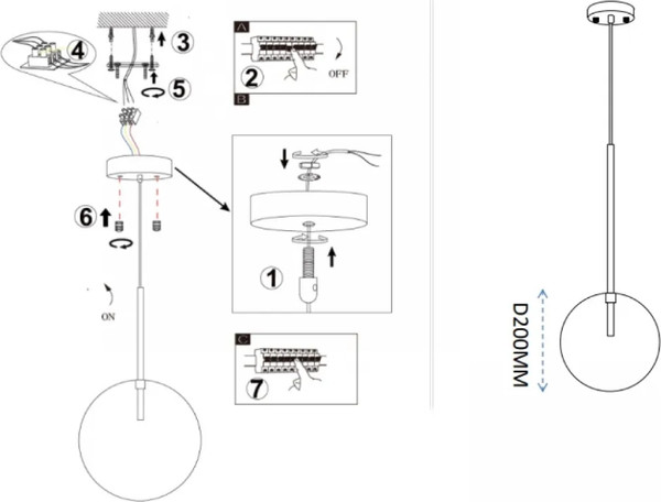 Изображение товара Потолочный светильник Imperiumloft ARTO01 / 182692-26