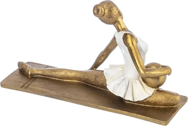 Изображение товара Статуэтка Elan Gallery Гимнастка с мячом / 210177 (золото)