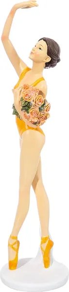 Изображение товара Статуэтка Elan Gallery Балерина с цветами стоящая / 210182