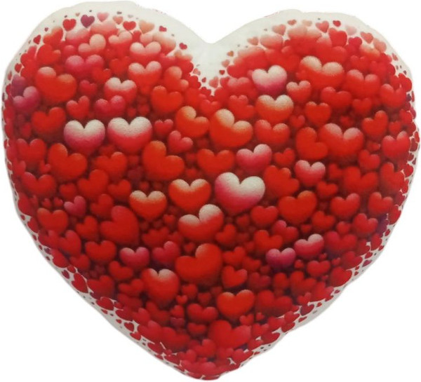 Изображение товара Подушка-игрушка Malvina Сердце сердечки / 30.200.1