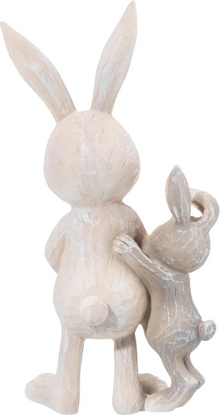 Изображение товара Статуэтка Elan Gallery Зайка и зайчонок / 210196