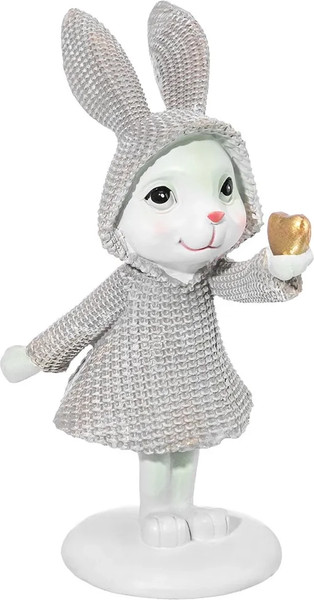 Изображение товара Статуэтка Elan Gallery Зайка в бежевом плаще / 210198