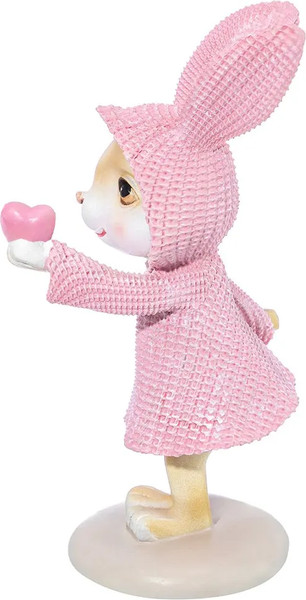 Изображение товара Статуэтка Elan Gallery Зайка в розовом плаще / 210199