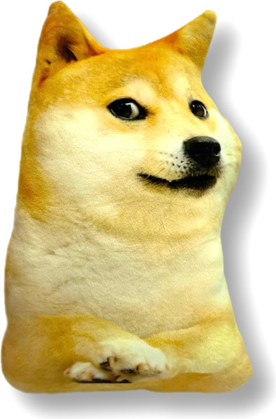 Изображение товара Подушка-игрушка Malvina Догго мем мини / 8.331.2