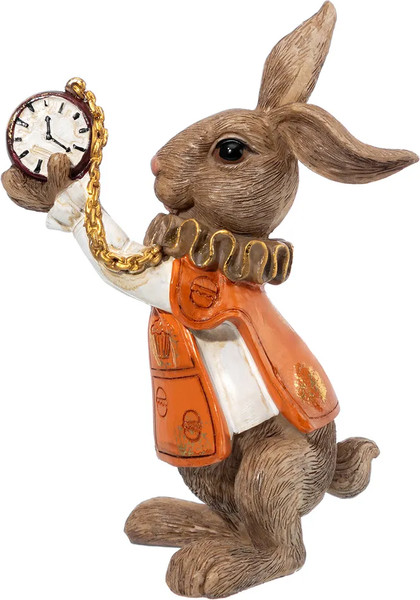 Изображение товара Статуэтка Elan Gallery Кролик с часами / 210205