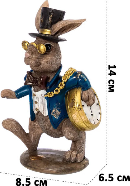 Изображение товара Статуэтка Elan Gallery Кролик в пенсне / 210208