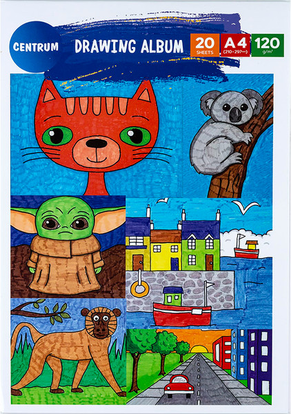 Изображение товара Альбом для рисования Centrum 80828