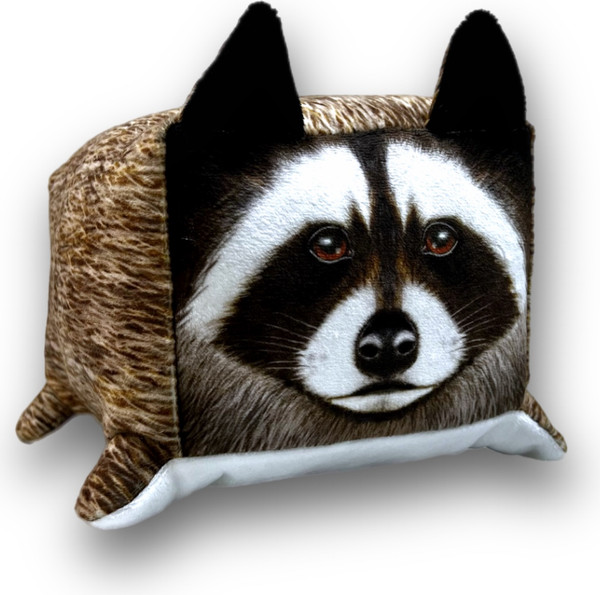 Изображение товара Подушка-игрушка Malvina Кубик Енот / 6.218.1