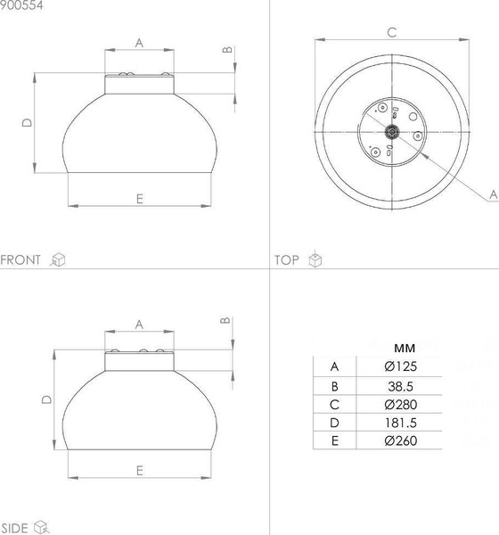 Изображение товара Потолочный светильник Eglo Mogano 2 900554