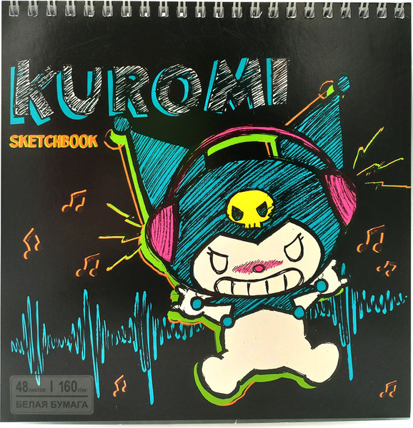 Изображение товара Скетчбук Centrum Kuromi / 72572